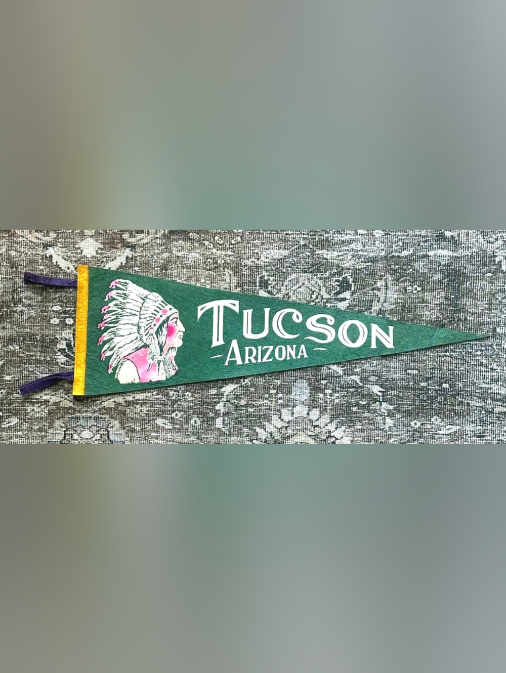 1940's VINTAGE Felt Pennant